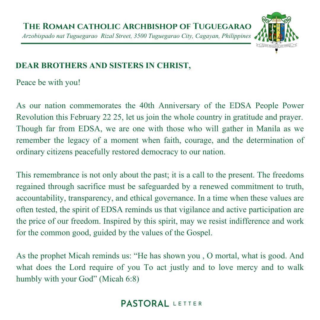Pastoral Letter Page 2